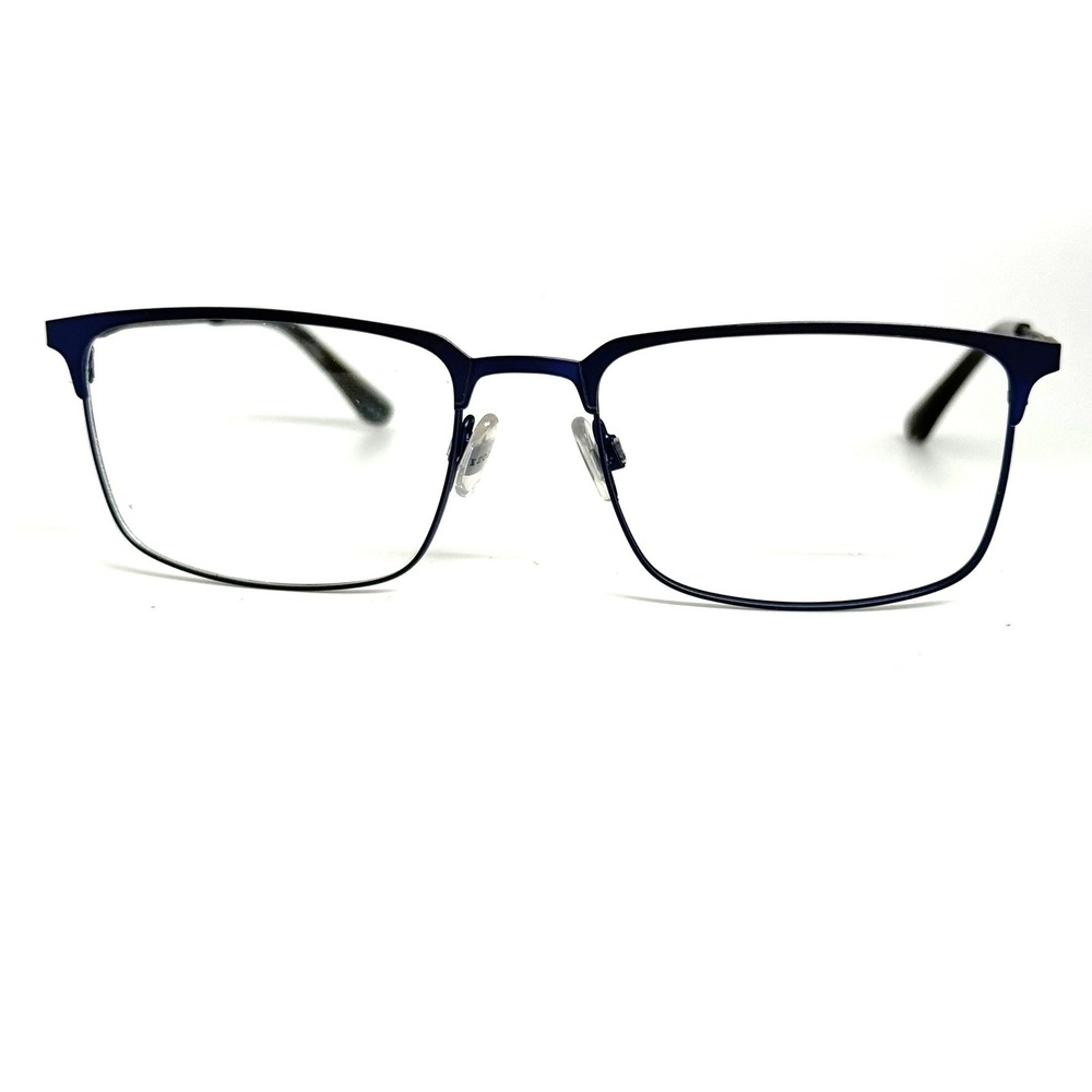 IZOD IZ2101 Blue Navy Rectangular Eyeglass Frames 54-18-145 Made in Italy